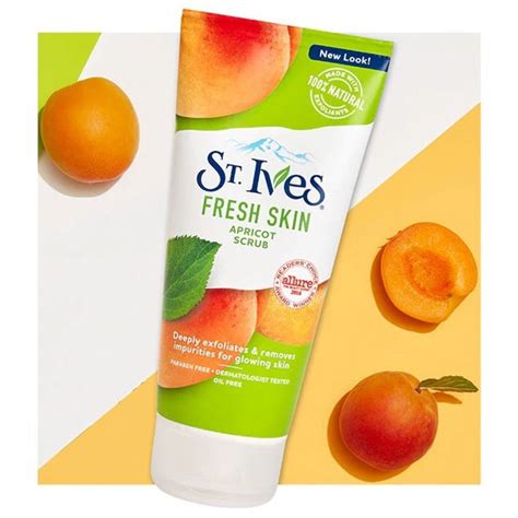 Esfoliante Facial Fresh Skin Apricot Damasco G St Ives Lily