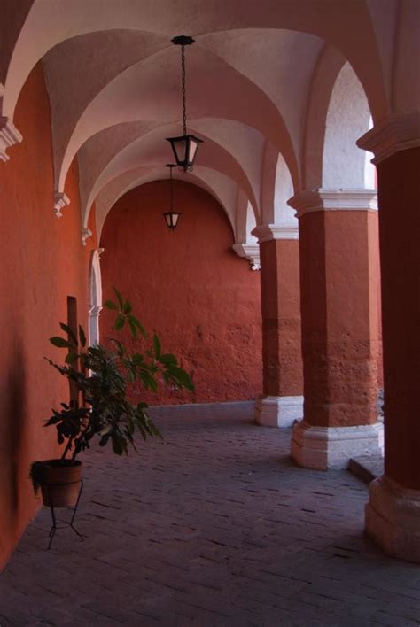 Monastery Of Saint Catherine In Arequipa Peru Stock Photo At