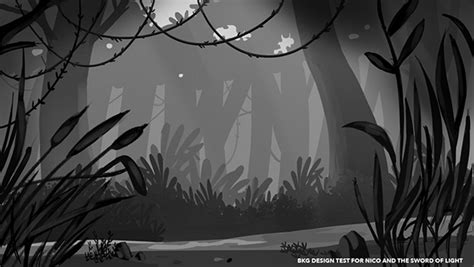 Animation Background Design Works on Pratt Portfolios