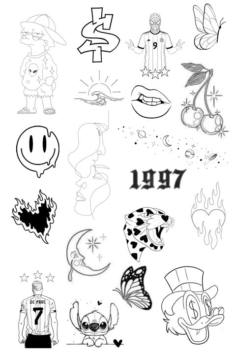 Pin de Tammy Watchel en Disney Tattoo Ideas en 2024 Dibujos de diseño