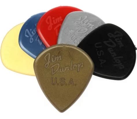 Set Guitar Picks Dunlop Joe Bonamassa Jazz Ill Pack 6 Puas Cuotas Sin