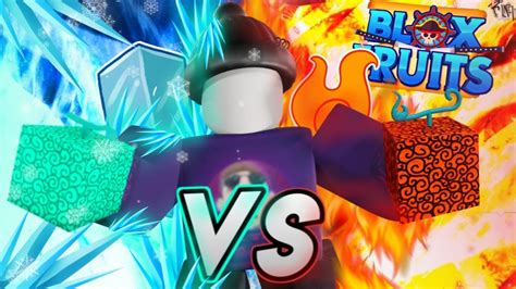 Flame Awk Vs Ice Awk En Blox Fruits Youtube