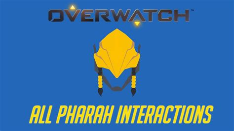 Overwatch All Pharah Interactions Unique Kill Quotes Youtube