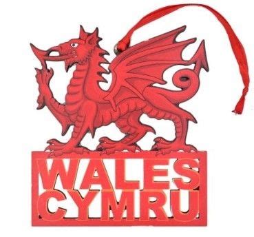 Welsh Dragon Hanger Ya Welsh Gifts