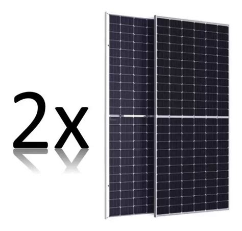 Kit Placa Solar Painel Modulo Fotovoltaico W Half Cell