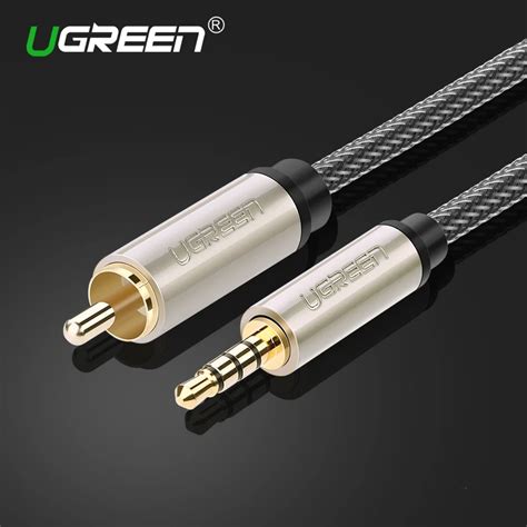 Ugreen Jack RCA Cable Coaxial RCA Male Cable 3 5mm Male To RCA Stereo