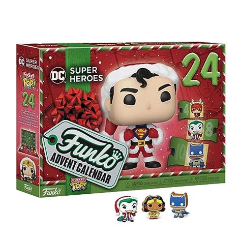 Funko Calendario De Adviento De Dc Super Heroes Pocket Pop