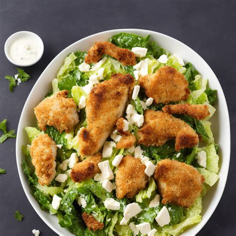 Crispy Chicken Caesar Salad