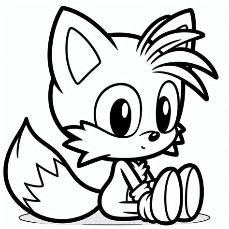 Desenhos De Tails Para Colorir Pintar E Imprimir ColorirOnline