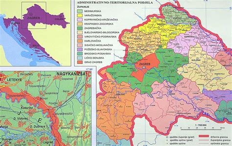 SrediŠnja Hrvatska Hrvatska školska Kartografija