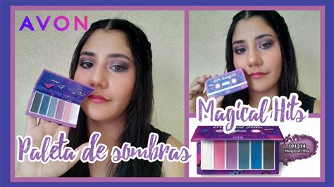 Paleta de Sombras Magical Hits Color Trend de Avon avonméxico YouTube