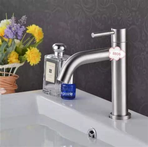 Sus Stainless Lavatory Faucet Single Cold Lazada Ph