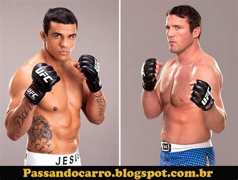 Passando Carro Vitor Belfort Vs Chael Sonnen Wanderlei Est Fora Do