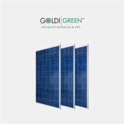 Goldi Green Polycrystalline Solar Panels W V At Best Price In