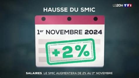 Replay Journal De Tf Du Salaires Le Smic Augmentera De