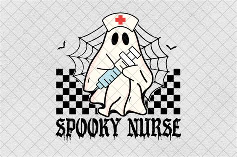 Halloween Nurse Png Ghost Spooky Nurse Graphic By Createaip Creative