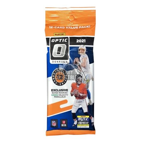 2021 Panini Donruss Optic Football Value Pack Steel City Collectibles