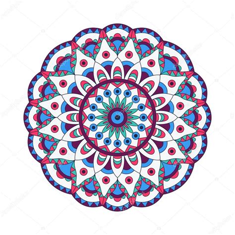 Vecteur Belle Ornementation D Co Carte Avec Mandala L Ment Du Cercle