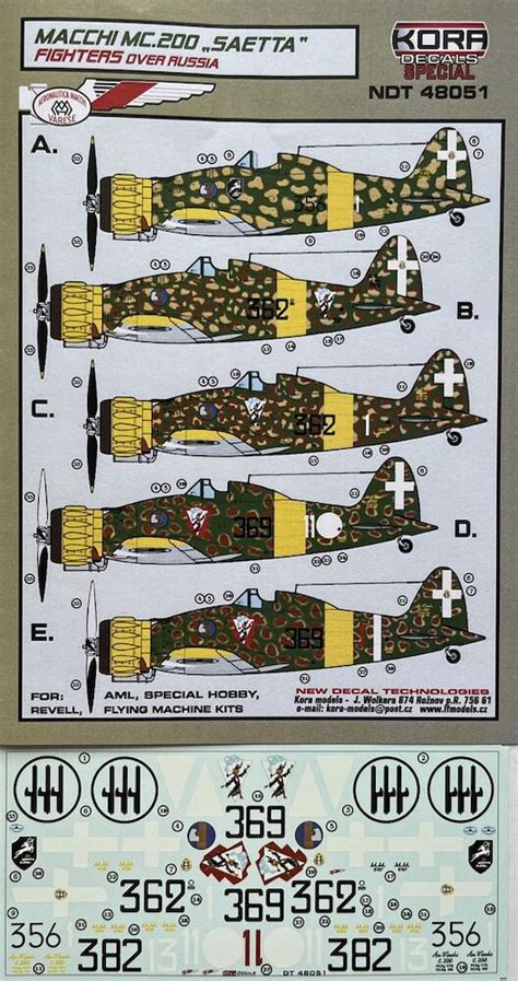 Kora Models Ndt Macchi Mc Saeta Fighters Over