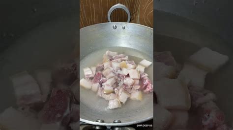Pork Dry Fry Recipe 😋 Assamese Style Pork Recipe Mrdeep 9807 Youtube