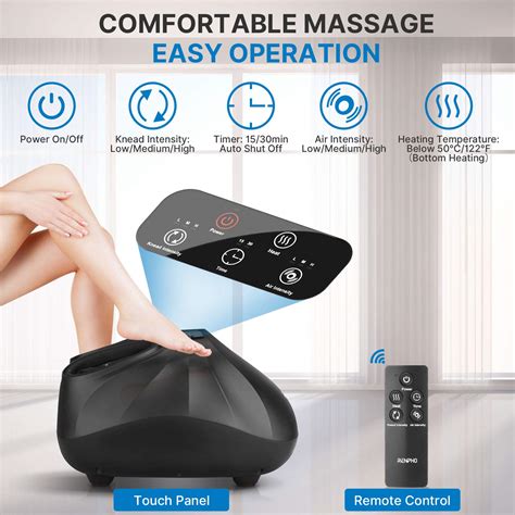 Buy Renpho Foot Massager Machine With Heat Electric Shiatsu Foot