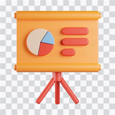 Premium Psd Presentation 3d Icon