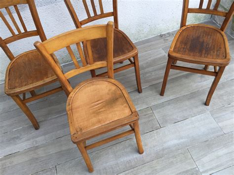 Lot De Chaises Bistrot Vintage Luterma Brocnshop