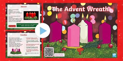 Advent wreath assembly PowerPoint | Downloadable | Twinkl