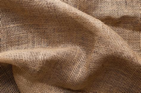 Premium Photo Brown Linen Fabric Background