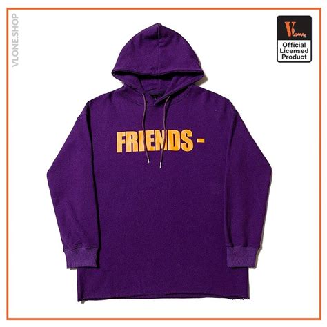 Vlone Hoodies Vlone Friend Unisex Hoodie Vl2409 Vlone Shop