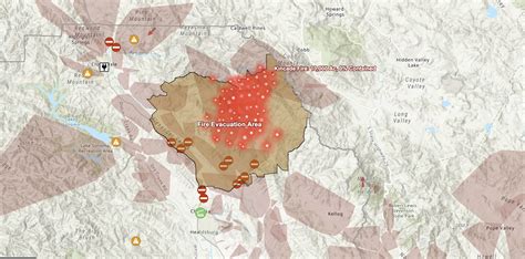 Kincade Fire Map Of Burned Area