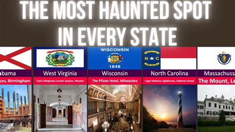 The Most Haunted Spot In Every State Youtube