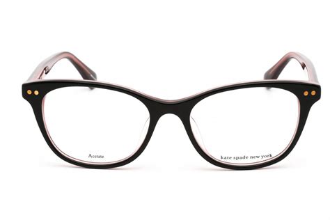 Kate Spade Kamila Eyeglasses Black Pink Clear Lens Women S Beverly Hills Eyewear