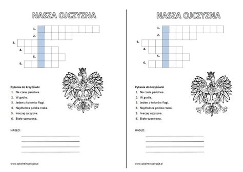 Polskie symbole narodowe materiały na lekcje w klasach 1 3 Szkolne