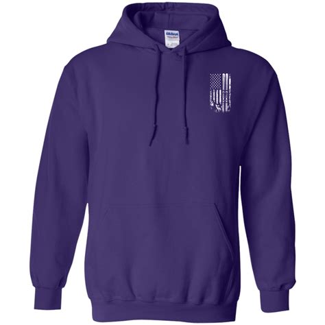 Usa Ski Flag Hoodies Powderaddicts