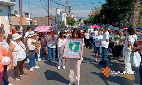 Sepultan a Camila la pequeña secuestrada y asesinada en Taxco