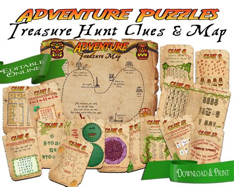 Blues Clues Treasure Hunt Map