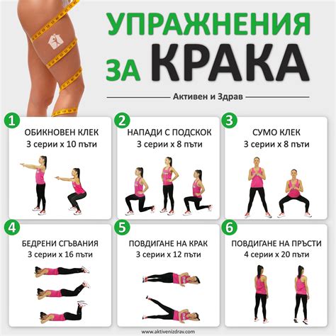 Упражнения за корем,дупе и крака