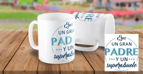 Taza Y Caja Personalizada Eres Un Gran Padre Madre Y Abuelo En Venta En