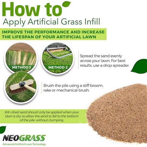 Artificial Grass Kiln Dried Silica Sand Infill Kg Bags Neograss