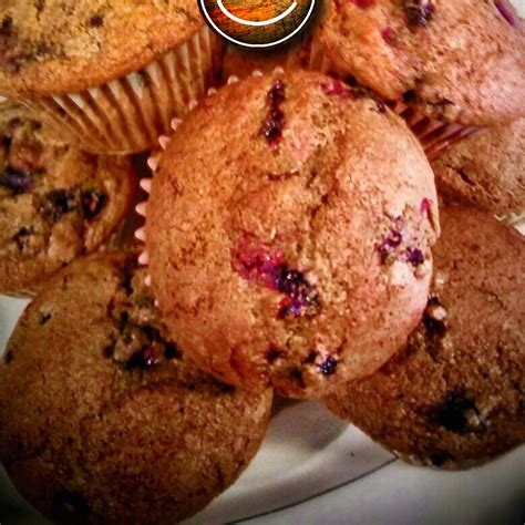 Muffins Aux Bleuets Canneberges Moelleux Sans Lactose