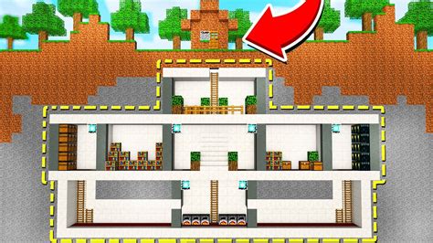 Como Construir La Mejor Casa Secreta Bajo Tierra En Minecraft Youtube