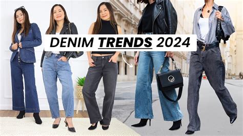 I Tried The 7 Biggest Denim Trends For 2024 And Heres What You Should