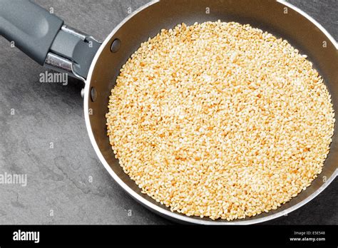 Toasted Sesame Seeds Stock Photo Alamy