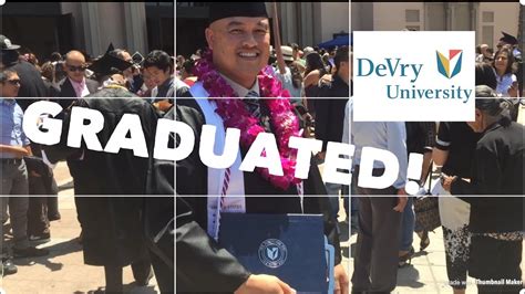 DAD S GRADUATION DeVry University Commencement 2017 YouTube