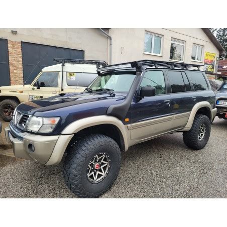 Flat Roof Rack Nissan Patrol Y Long Tet Csomagtart T Pus With Mesh