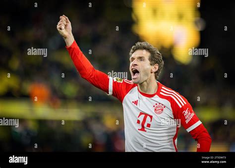 Dortmund Germany Th Nov Torjubel Thomas Mueller Muenchen