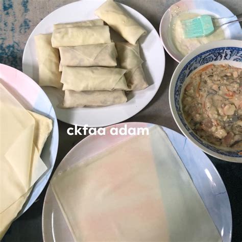 Cara Buat Popia Cheese Mudah Sedap Hanya Guna Bahan