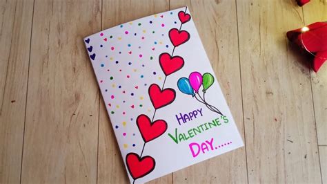 Valentines Day Card Ideas How To Make Valentines Day Greeting Card