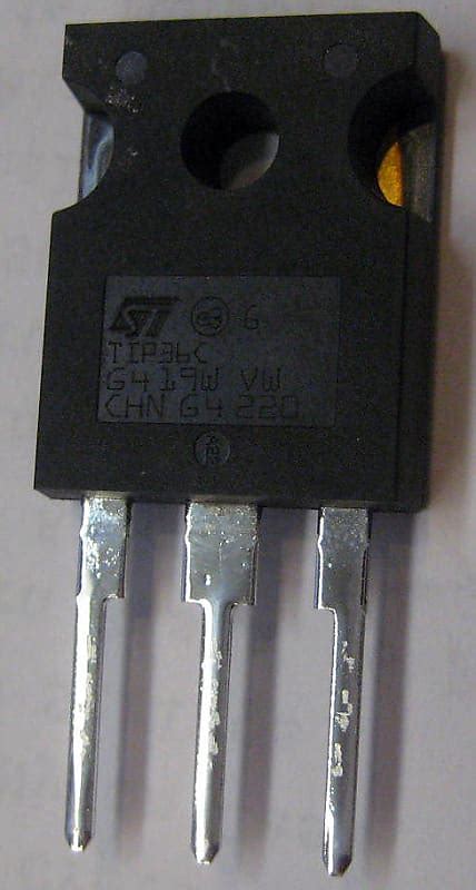 Stmicroelectros Tip C Transistors Bipolar Bjt Pnp Gen Reverb